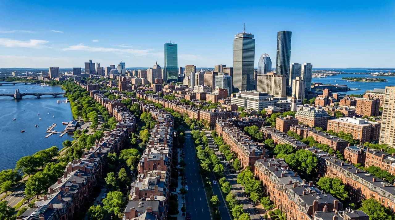 Boston commercial buildings served by a WBE-certified cleaning company supporting supplier diversity
